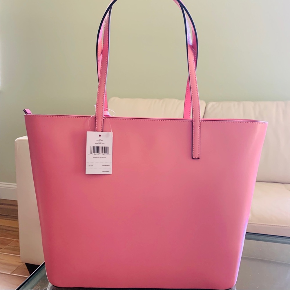 Kelsey tote kate spade bright carnation pink - Picture 2 of 5
